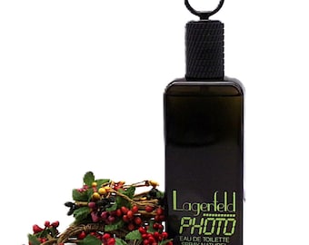 Lagerfeld Photo Eau De Toilette 4 oz. Spray Full, Launched  1990