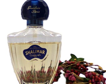 Shalimar Eau de Cologne by Guerlain, Launched 1925, 2.5 oz. Spray
