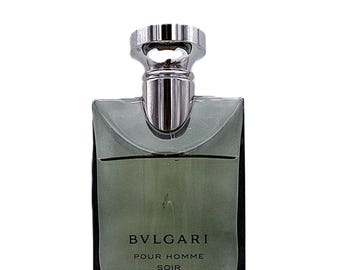 Bvlgari Pour Homme Soir,  Men's EDT 3.4 oz. Spray, Woodsy