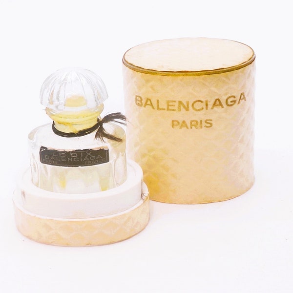 Le Dix by Balenciaga...ORIGINAL PACKAGING and BOTTLE