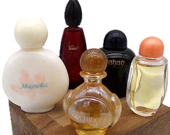 Venice, Orchidee, Milrose, Magnolia, Ispahan MINI Bottles, Yves Rocher Perfume