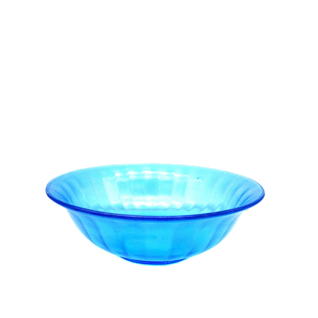 Blue Stretch Glass Flared Rim Bowl, Northwood Style - Etsy