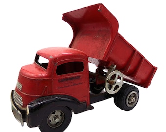 Antique Smith Miller Silver Streak Fruehauf Toy Truck and Trailer