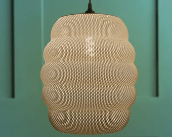 Beehive-inspired Lampshade | Over 18 colour options | 3D Printed Eco-Friendly Design | Modern Home Decor