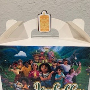 Encanto Birthday box, Birthday party decor, party decor, favor box, Encanto birthday, Encanto party decor,  Encanto favor box.