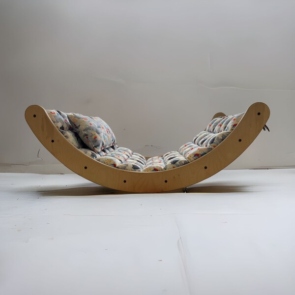 Wooden Climbing Arch Montessori Pillow Etsy