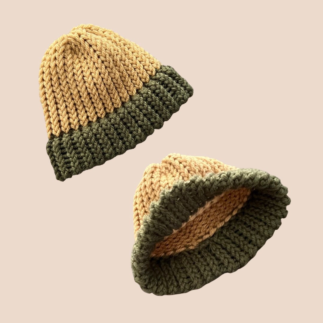 a wooly hat