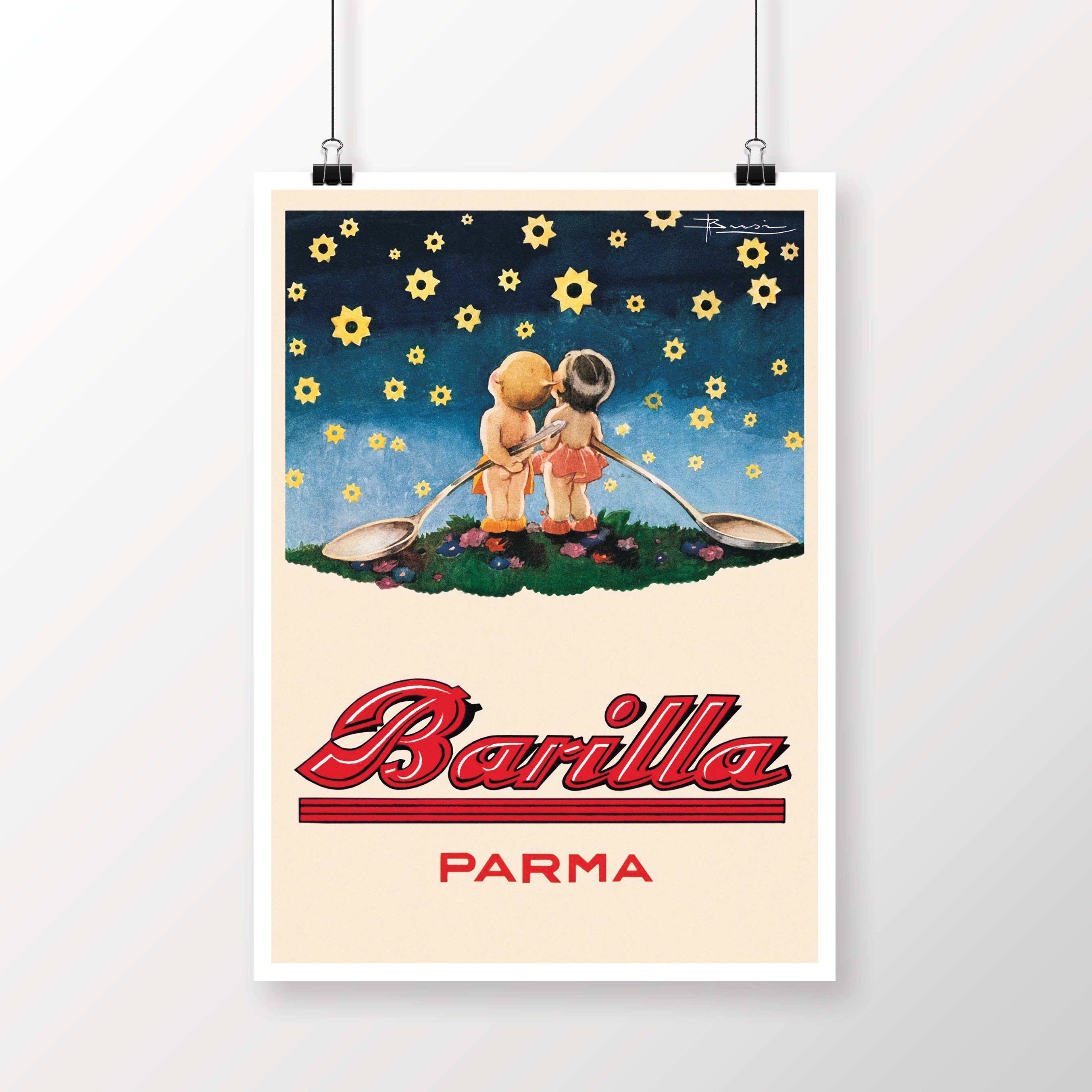 BARILLA 1981 toutes les formes de pâtes Barilla
