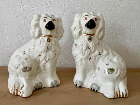 ヴィンテージ ベスウィック スパニエル ペア 1378-6 | 1960年代 手描き