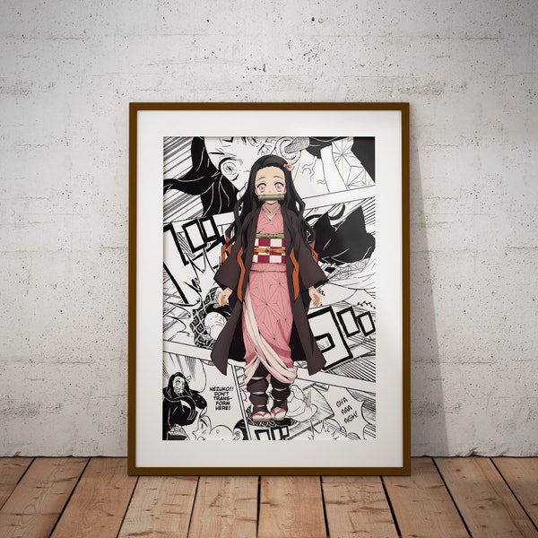 Anime Poster Japanese Art Anime Manga Digital Print Gifts For Her Him Wall Decor Gifts Print Wall Art Geek Popular Culture Christmas Gift