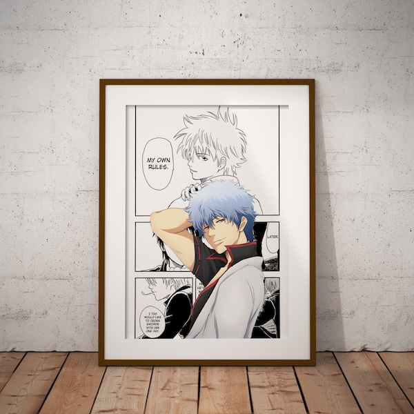 Anime Poster Japanese Art Anime Manga Digital Print Gifts For Her Him Wall Decor Gifts Print Wall Art Geek Popular Culture Christmas Gift