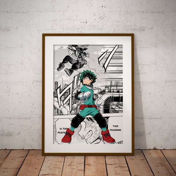 Anime Poster Japanese Art Anime Manga Digital Print Gifts For Her Him Wall Decor Gifts Print Wall Art Geek Popular Culture Christmas Gift