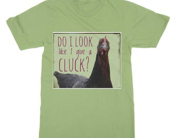Koszulka dla dorosłych Give a Cluck Classic