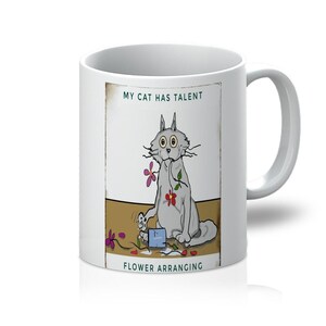 Mon chat a du talent Mug 11 oz