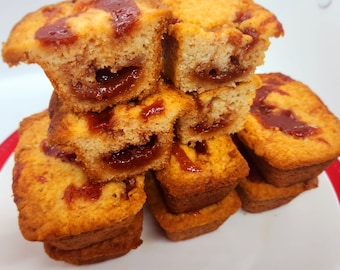 Mini Guava Rum Cakes