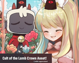 PNGtuber/Vtuber Cult of the Lamb Crown