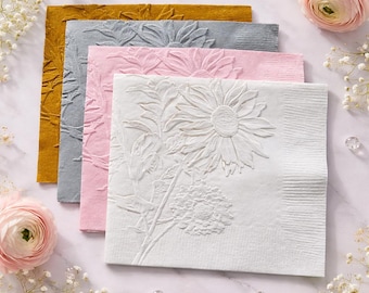 Servilletas de cóctel WildFlowers: despedida de soltera, despedida de soltera, aniversario