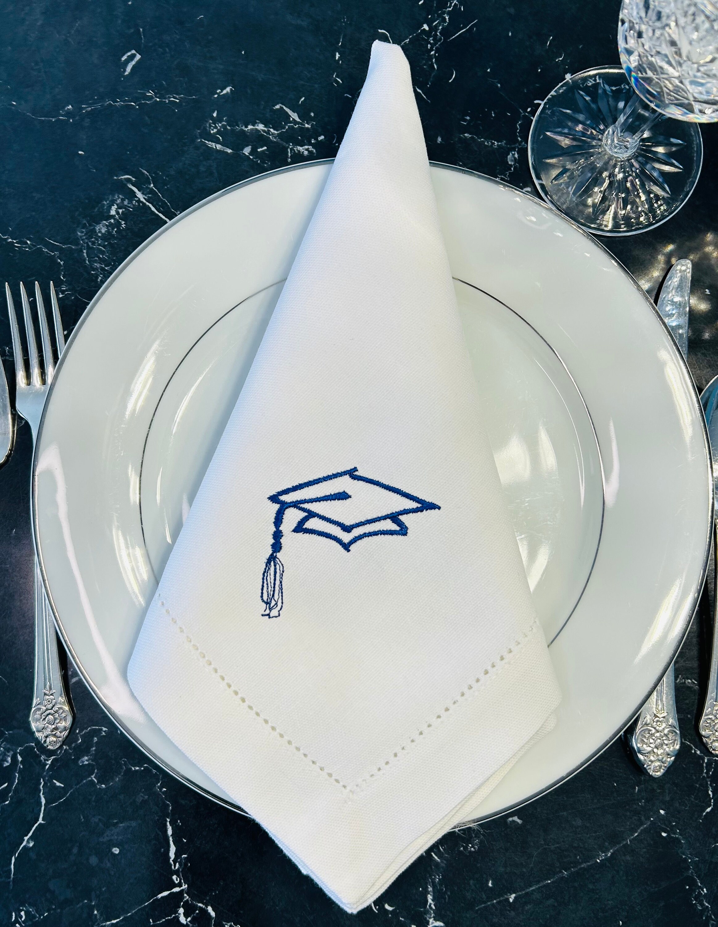 Graduation Napkins/high School Graduation Napkin/luncheon Napkins/college Graduation Napkin