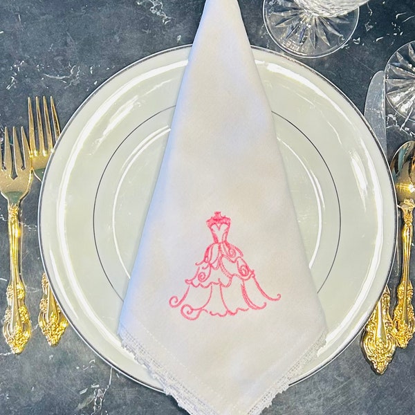 Quinceanera Custom Napkins Etsy