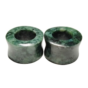 Guatemalan Jade Expanders (with center piercing)