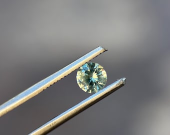 Montana Sapphire |  ~0.5 ct | Light Green ~ Blue | USA-Mined Gemstone #2025