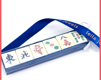 Mah Jongg Tile Soaps - Set of 6, Novelty Guest Soap
