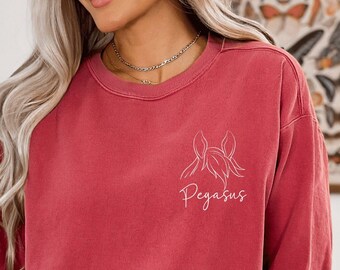 Sudadera personalizada con orejas de caballo: Regalo ecuestre con colores cómodos