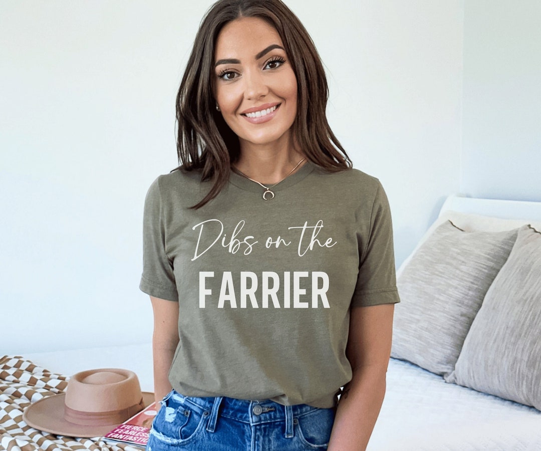 Farrier wife shirt christmas gift for farrier girlfriend - Etsy España
