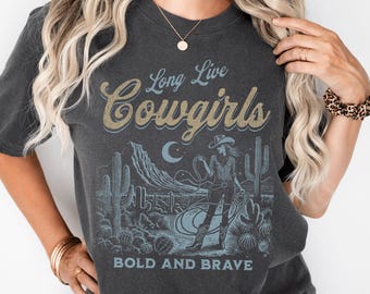 Desert Cowgirl Comfort Colors Shirt: Western Rodeo Graphic Tee