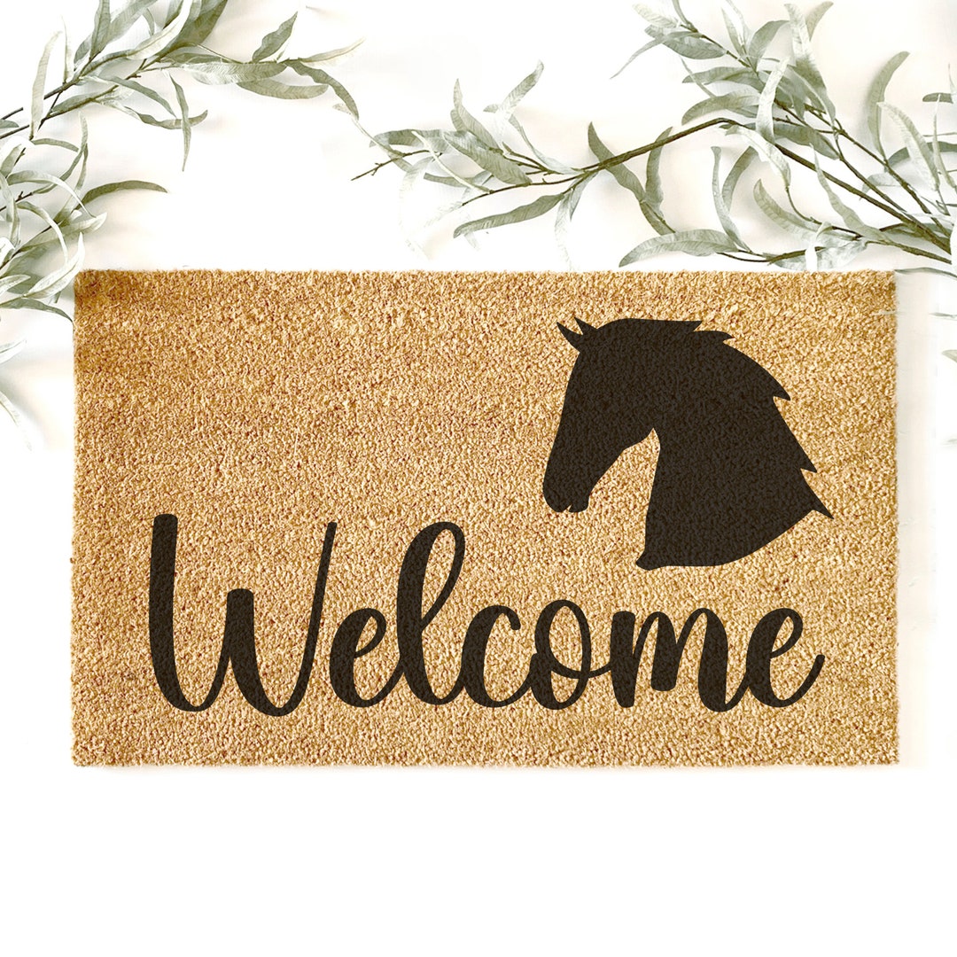 Barn Doormat, Tack Room Doormat, Barn Mat, Equestrian Gift