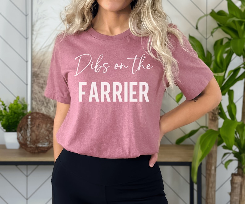 Farrier wife shirt christmas gift for farrier girlfriend - Etsy España