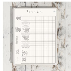 Step 4 Worksheet (Harms) - AA Addiction Sobriety Recovery Part of the 12 Step Program - Instant Download Printable 8.5x11&#39; PDF