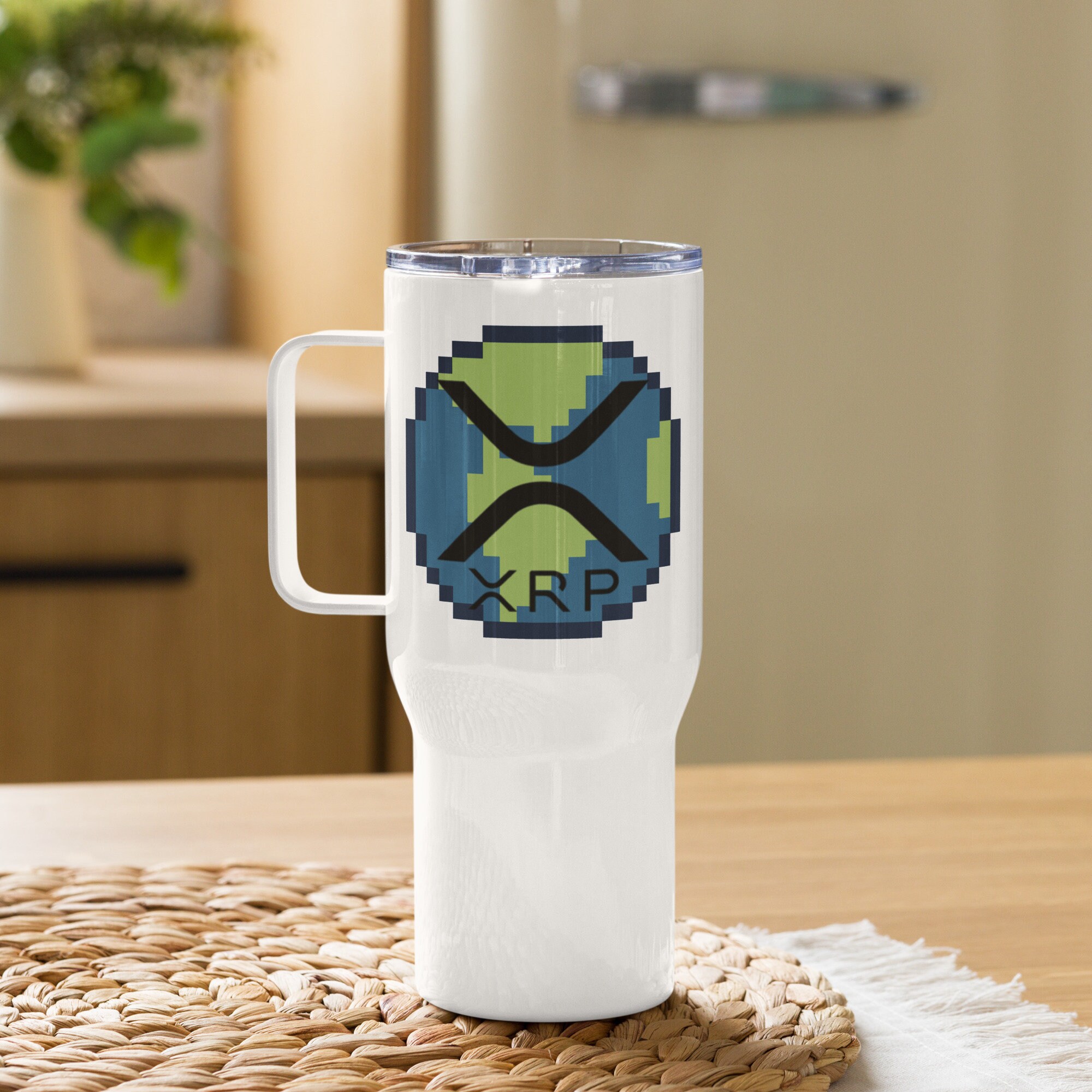 XRP Travel Mug With a Handle - Etsy