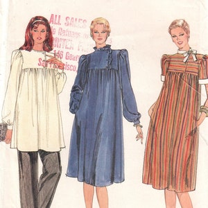 1980s Maternity Dress & Separates, Bust 34 | Vintage Sewing Pattern | Vogue 8142
