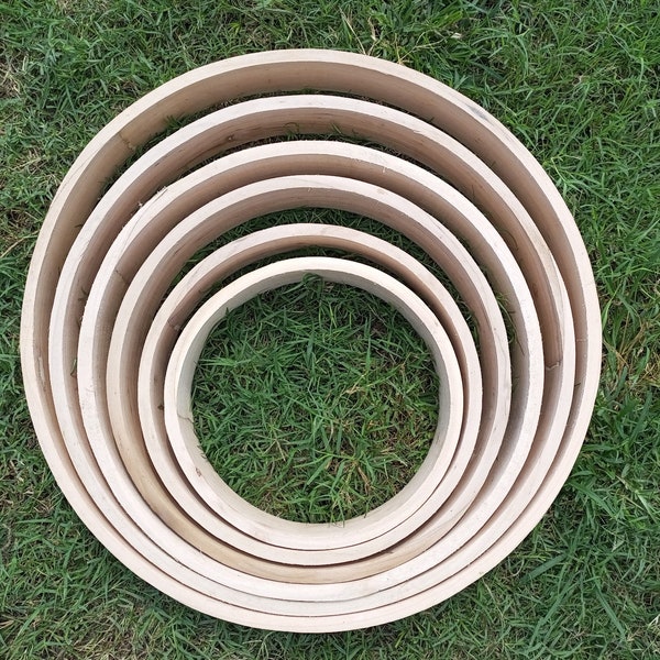 Drum Hoop Shamanic Native Cedar Wood Frames