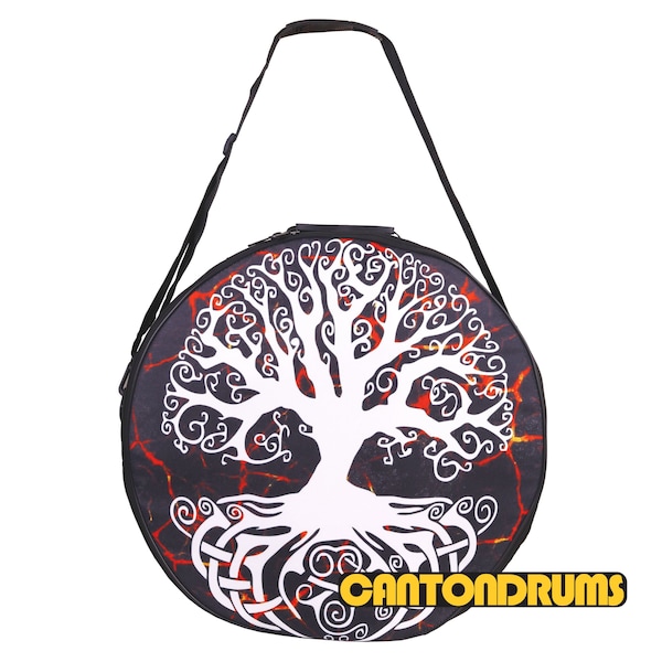 Shamanic Drums Bag, Bodhran Drum Bag, Handmade Frame Drum Bag Native American