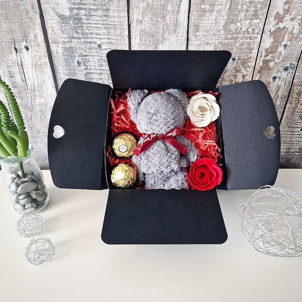 Special Ferrero Rocher Chocolate Teddy Bear Gift Box Mothers Day | Chocolate Gifts | Girlfriend Gifts
