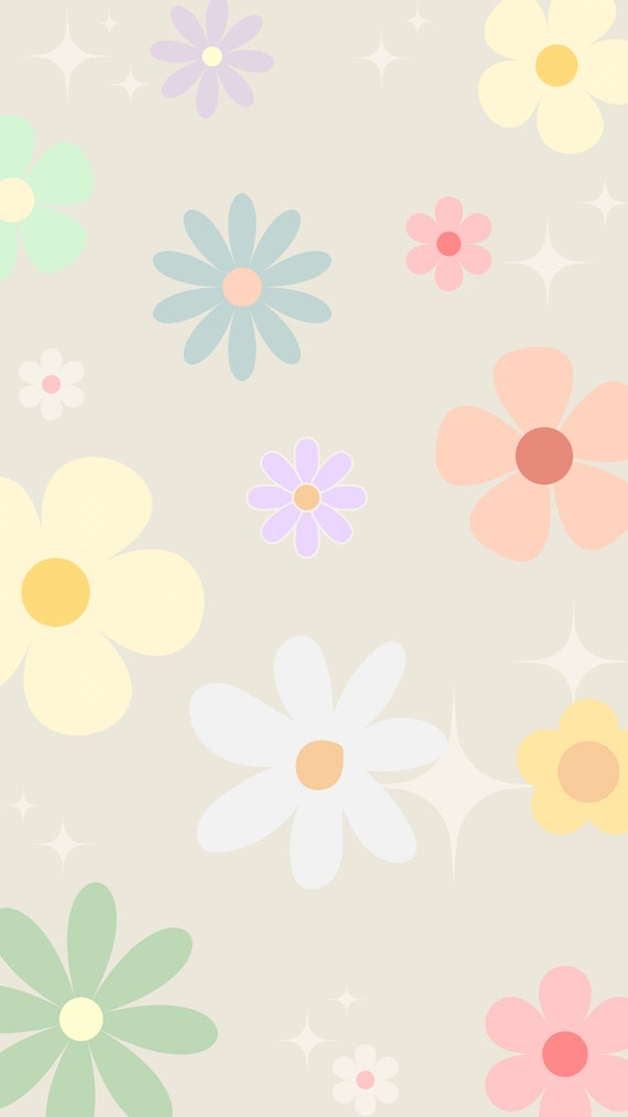 Pink Flower Blossoms iPhone Wallpaper