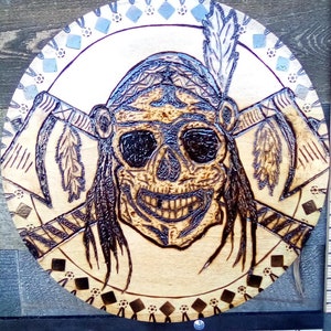 wood burning art, Pyrography
