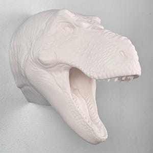T-Rex Dinosaur T Rex Head Wall Decor Animal Head Geometric Trophy Wall Mount
