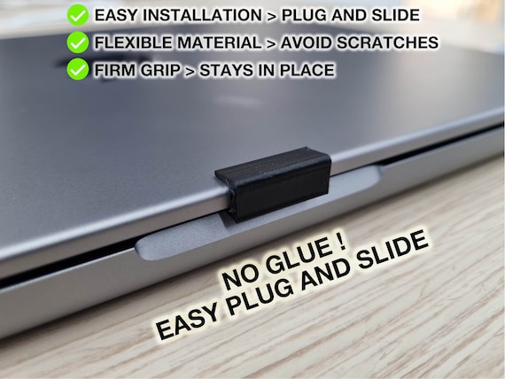 MacBook Pro 14 2 M3 M4 CAMERA COVER No Glue Just Plug and Slide Etsy