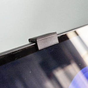 Dell XPS / Dell Precision Camera Cover for all sizes 13", 14", 15", 16" & 17": No Glue, Easy Plug and Slide image 2