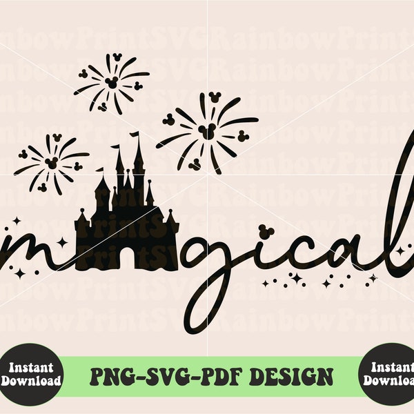 Magical Svg, Magical and Fabulous, Family Trip Shirt Svg, Fairy Sparkle, Stay Magical Svg