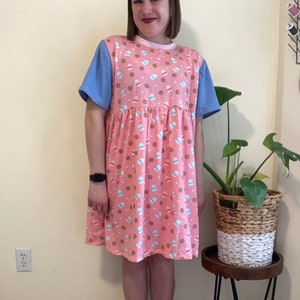 Milk and Cookies Oversized T-shirt Dress