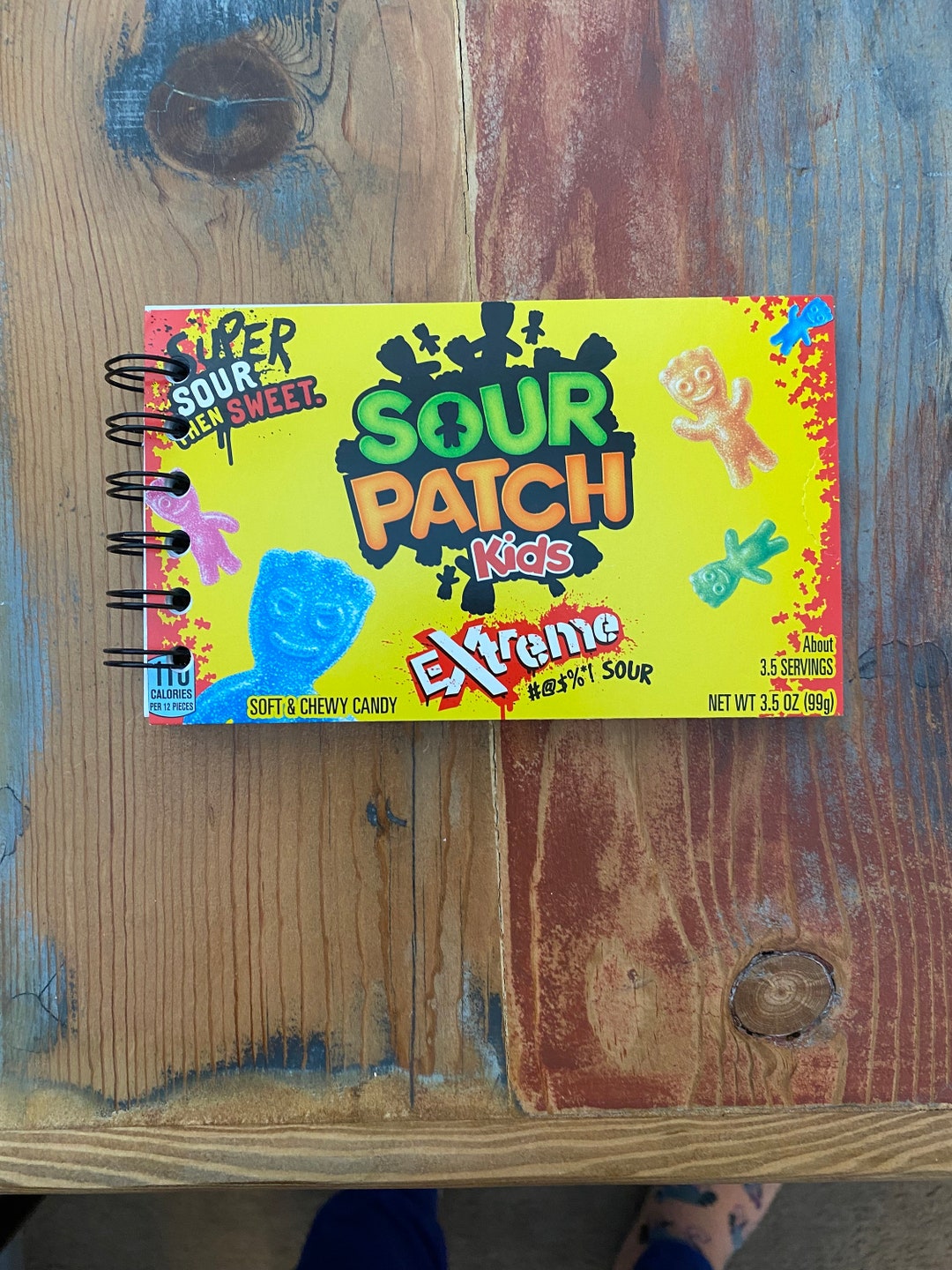 Sour Patch Kids Extreme Notebook Etsy