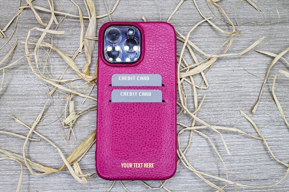 Personalized Pink Leather Phone Case, Protective Phone Cover, iPhone 14, 13, 12, 11 Pro Max / Plus Case, Mini Case With Credit Card Holder - Etsy Personalized Pink Leather Phone Case, Protective Phone Cover, iPhone 14, 13, 12, 11 Pro Max / Plus Case, Mini Case With Credit Card Holder - Etsy