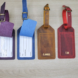 Personalized Name Frame Luggage Tags,Luggage Tags Wedding Favors, Cutom Travel Bag ID Tag