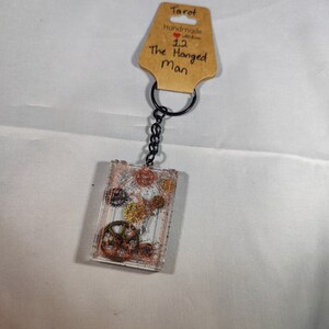 Major Arcana Tarot Card Keychain Second Half