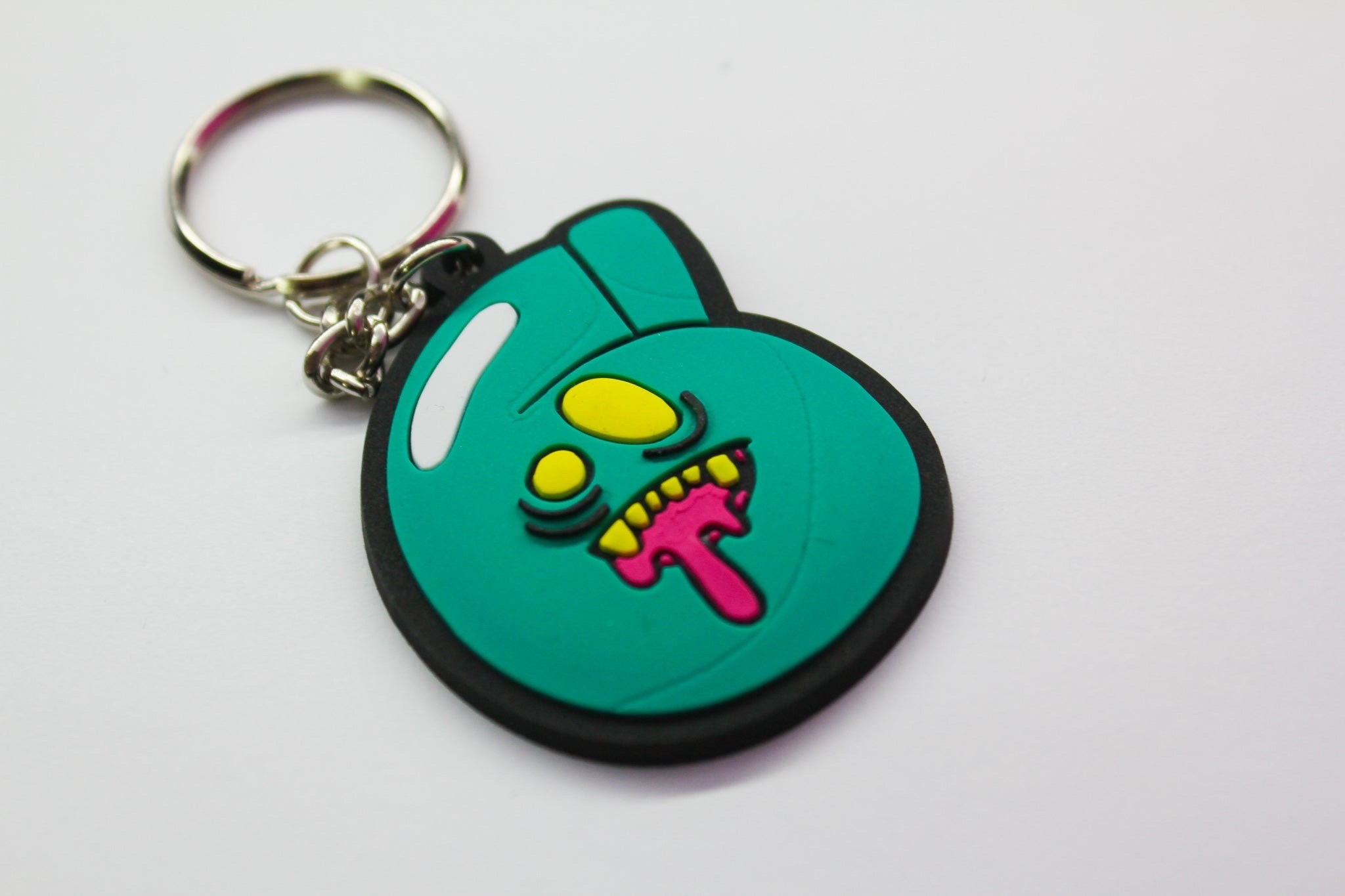 Drift Bunny Zombie Turbo Keychain | Black Pink | JDM Anime Racing ...