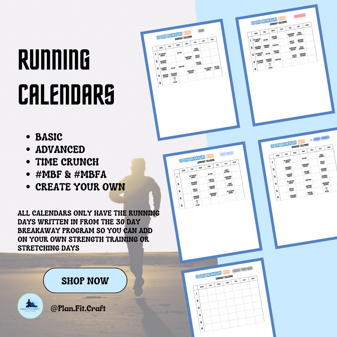 Running Tracker and Calendar Perfect Resource for 30 Day Breakaway Program Lovers - Etsy running-tracker-and-calendar-perfect-resource-for-30-day-breakaway-program-lovers-etsy